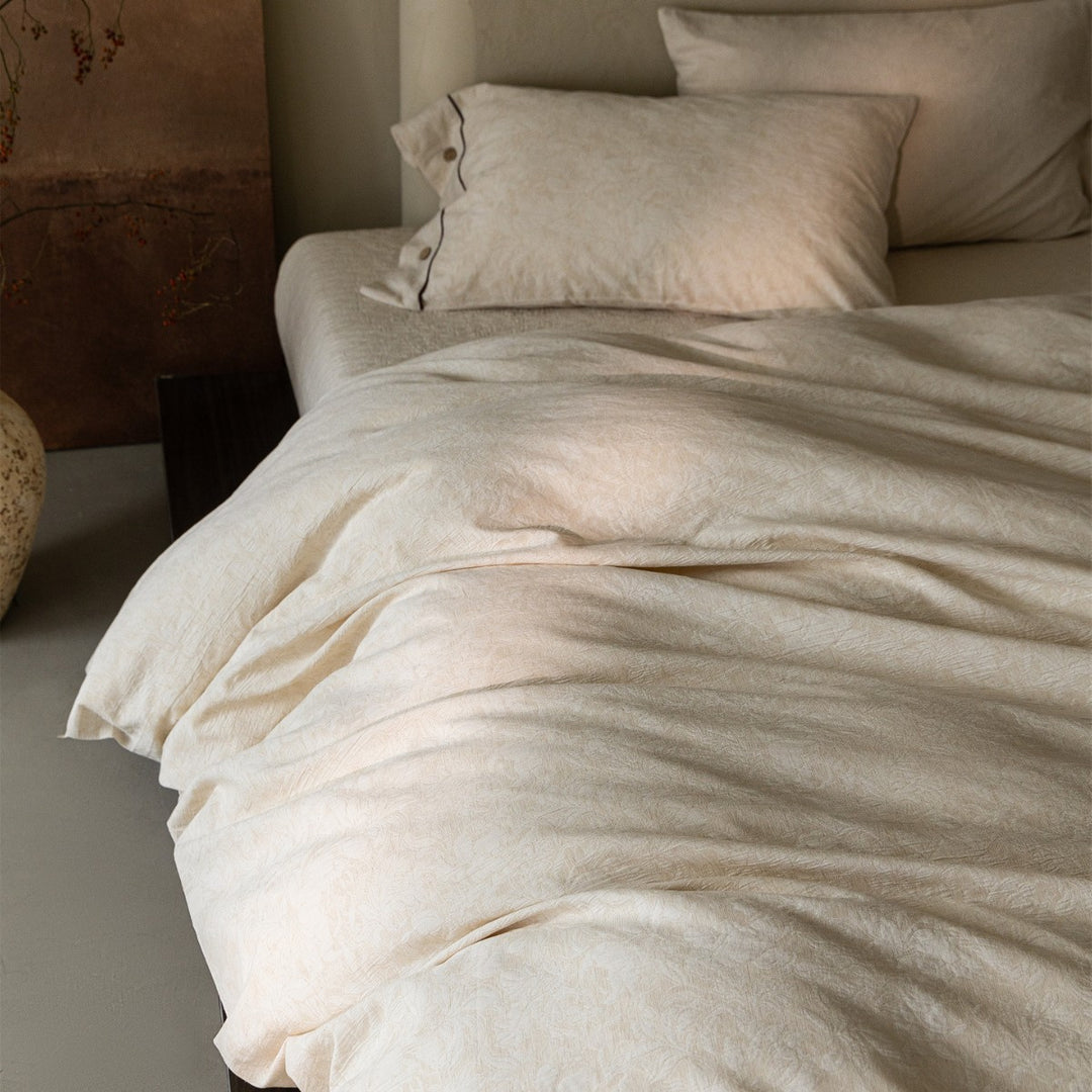 Luxury Washed Linen-Cotton Duvet Cover Set