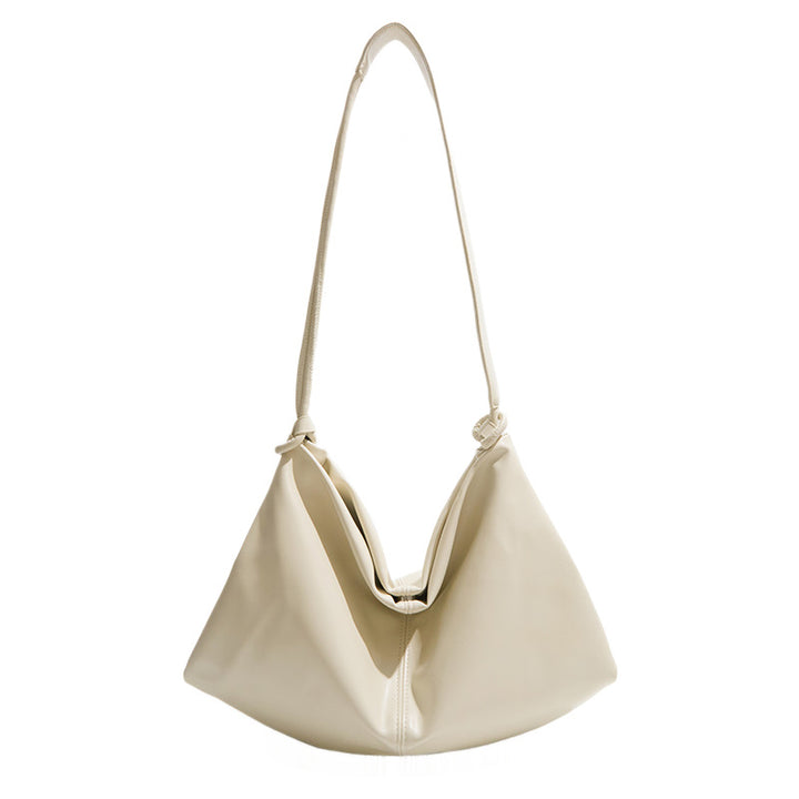 Soft Leather Slouchy Shoulder Bag