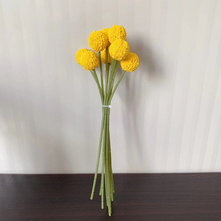 Decorative Pom-Pom Floral Bouquet