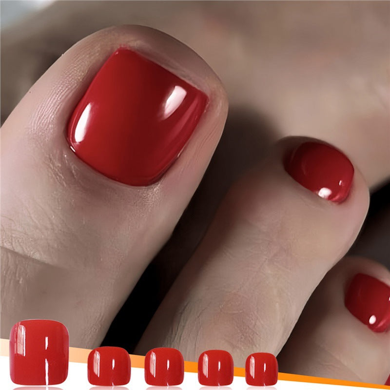 Glossy Nail Art Press-On Set Stornfield
