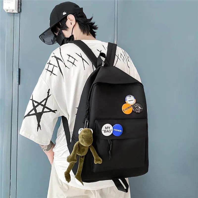 Backpack with Creative Badge Design Stornfield