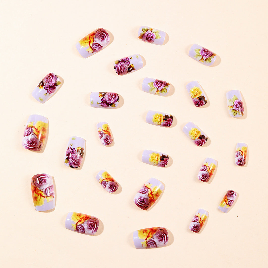 Floral Artistic Nail Wraps Stornfield