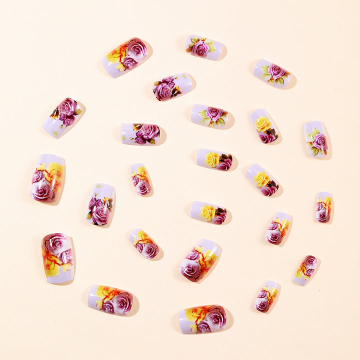 Floral Artistic Nail Wraps Stornfield