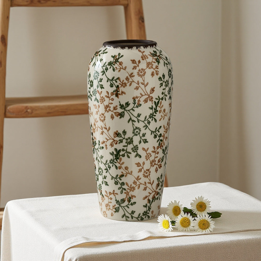 Floral ceramic vase Stornfield