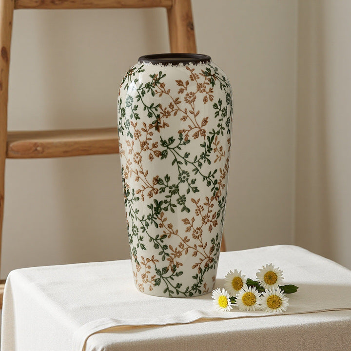 Floral ceramic vase Stornfield