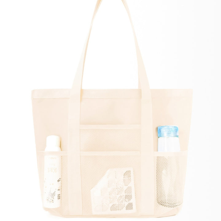 Multifunctional shopping bag with practical outer pockets Stornfield
