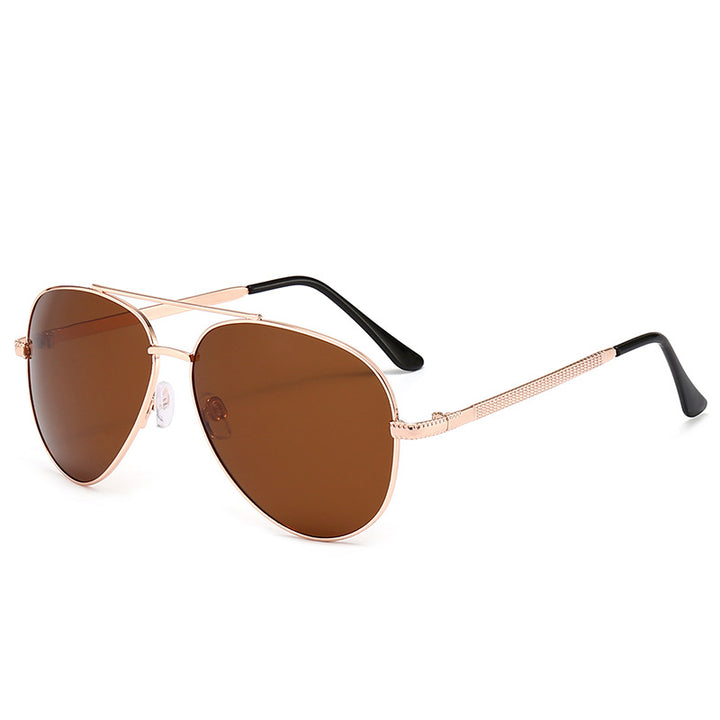 Men's elegant retro pilot sunglasses Stornfield