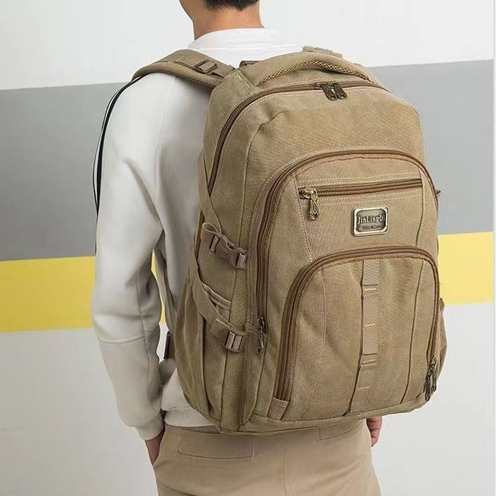 Multi-Functional Canvas Travel Backpack Stornfield