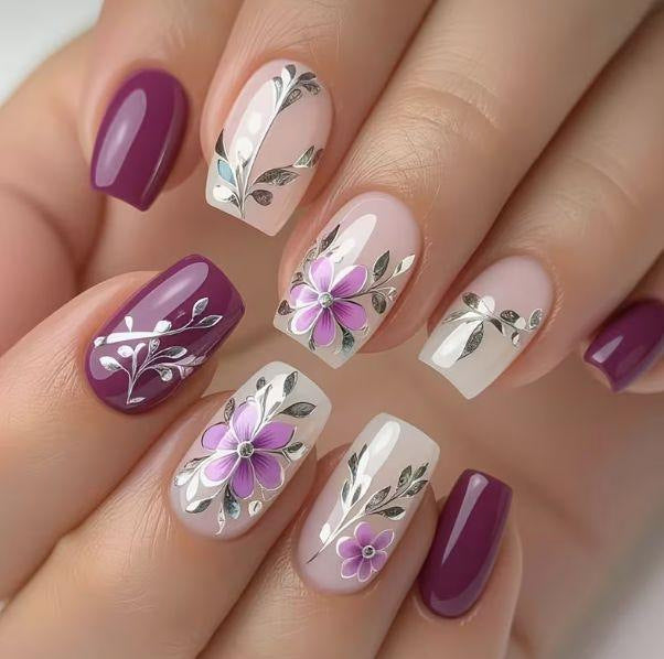 Artistic Floral Nail Enhancements Stornfield 1789915964