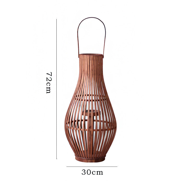 Elegant Rattan Lantern Stornfield