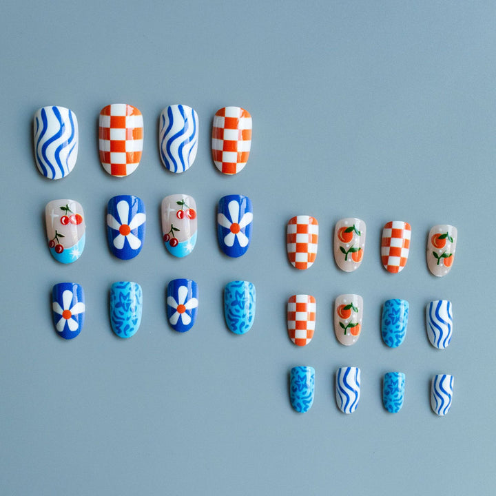 Artistic Nail Design Kit with Seasonal Themes