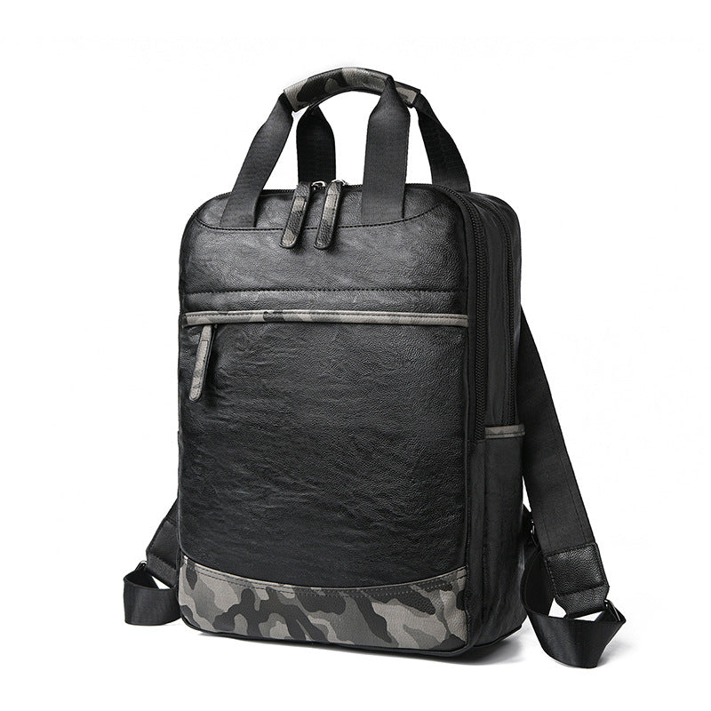 Sophisticated Leather Laptop Backpack Stornfield