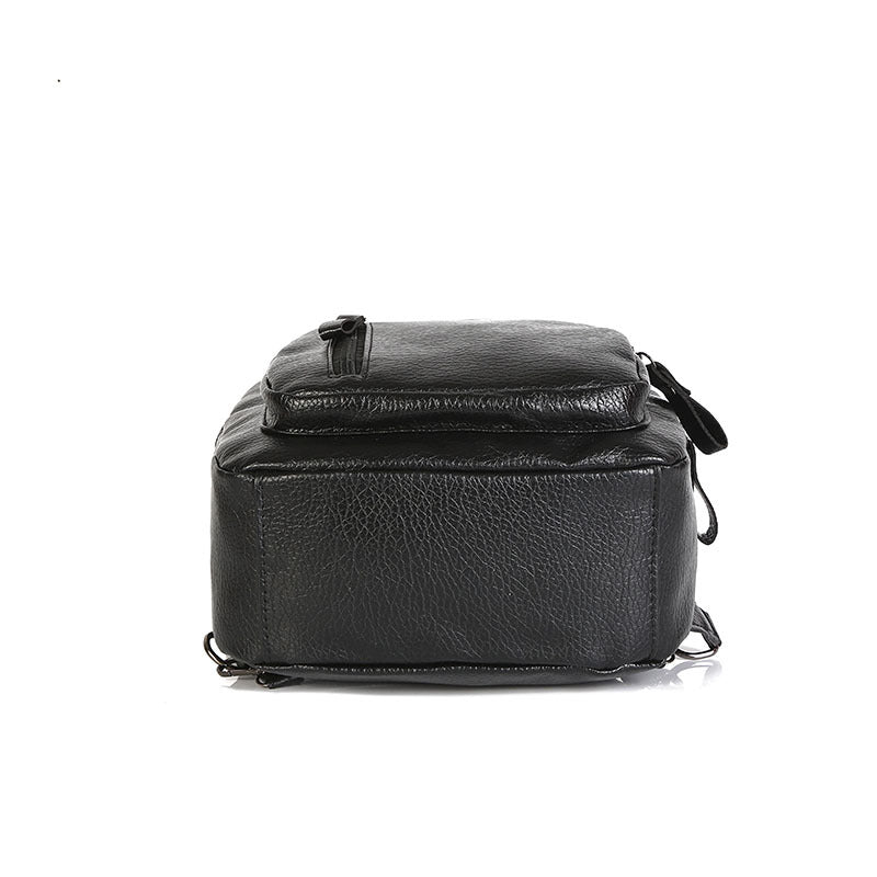 Stylish Leather Mini Backpack Stornfield