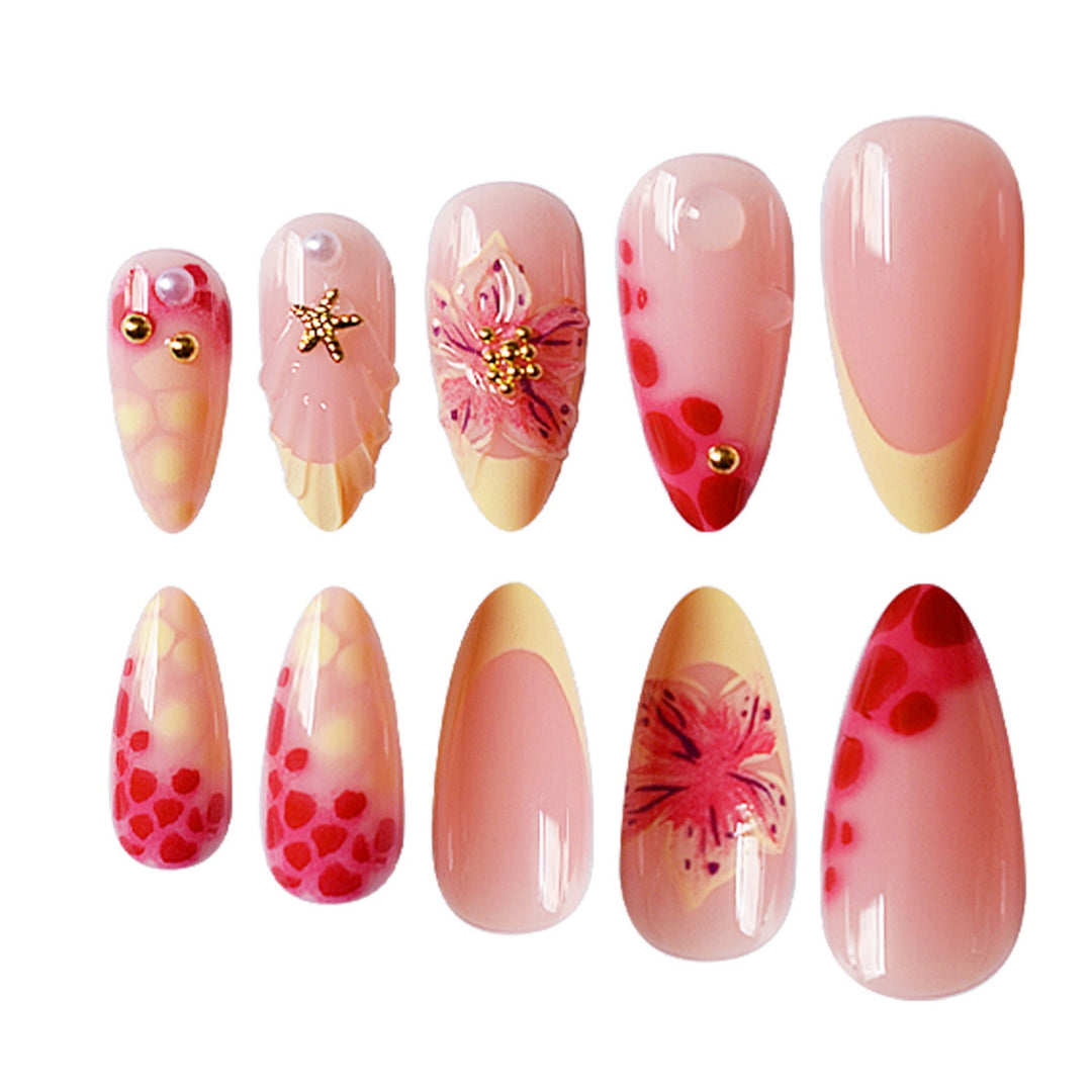 Artistic Floral Nail Art Extensions Stornfield 1787913534