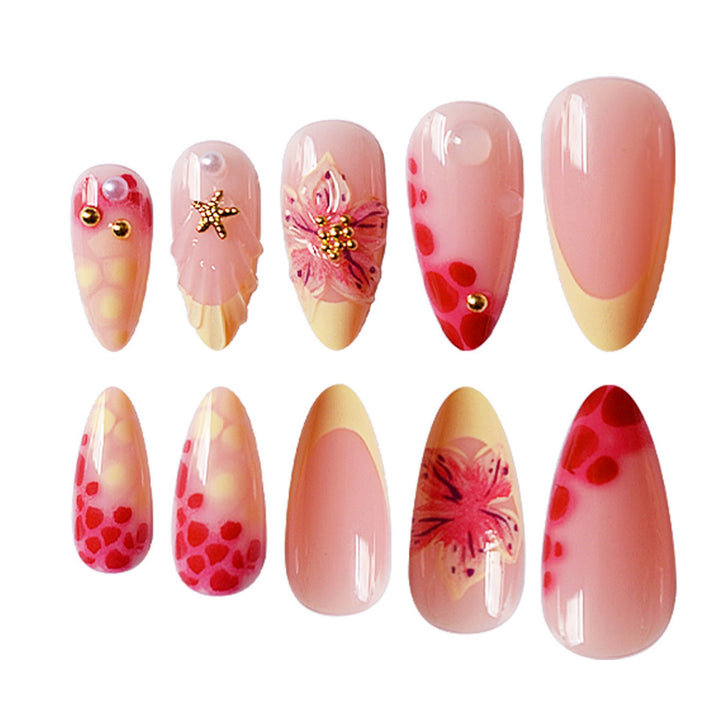 Artistic Floral Nail Art Extensions Stornfield 1787913534