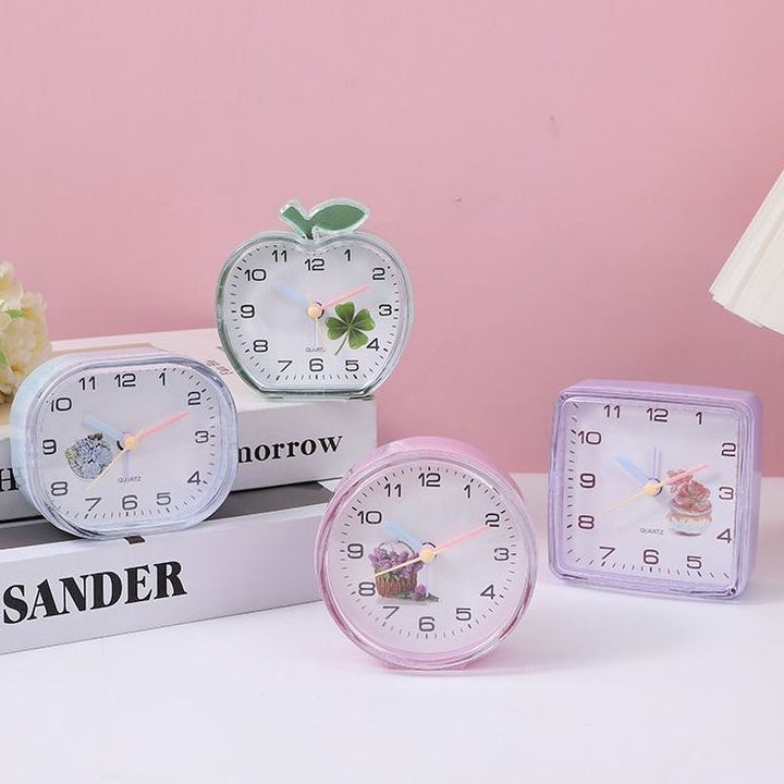 Funny desk clock in apple design Stornfield