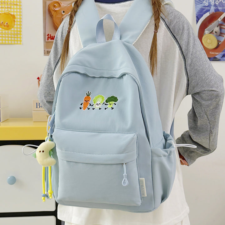 Casual Animated Vegetable-Themed Backpack Stornfield