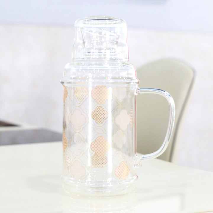 Ladies Glass Jug with enchanting Animal Motifs Stornfield
