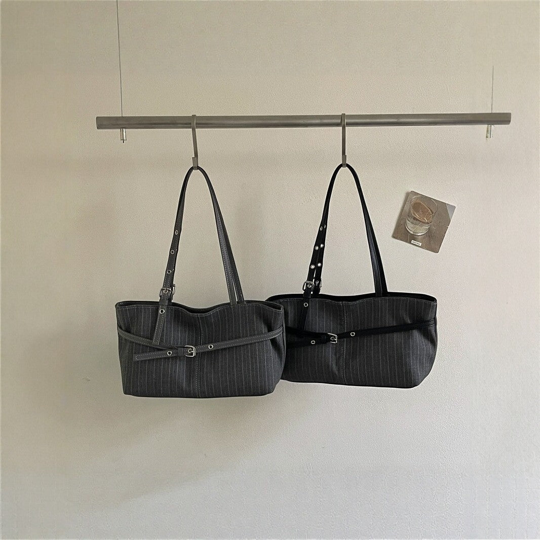 Striped Tote Bag