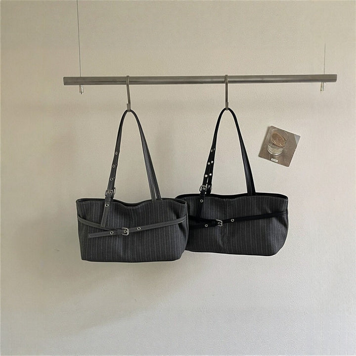 Striped Tote Bag