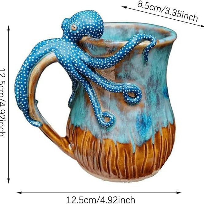 Decorative octopus-Themed Mug Stornfield
