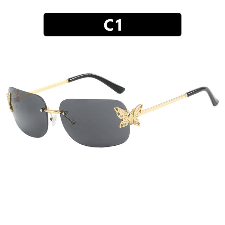 Ladies fashionable sunglasses with delicate butterfly design and protective lenses Stornfield