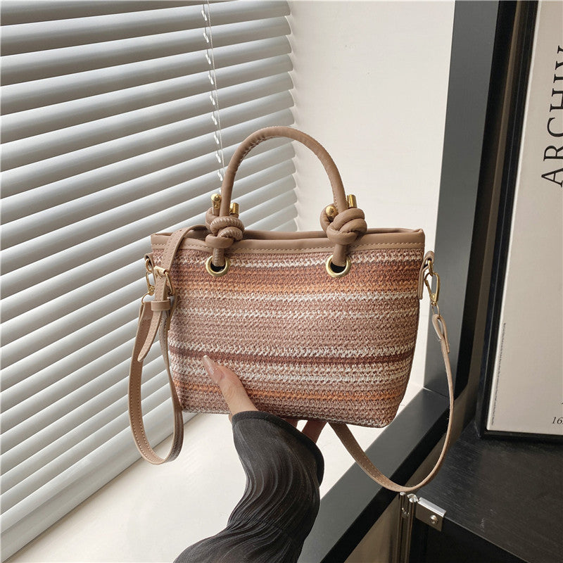 Woven Handheld Tote Bag Stornfield