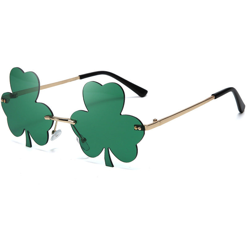 Statement Clover Shaped Sunglasses Stornfield