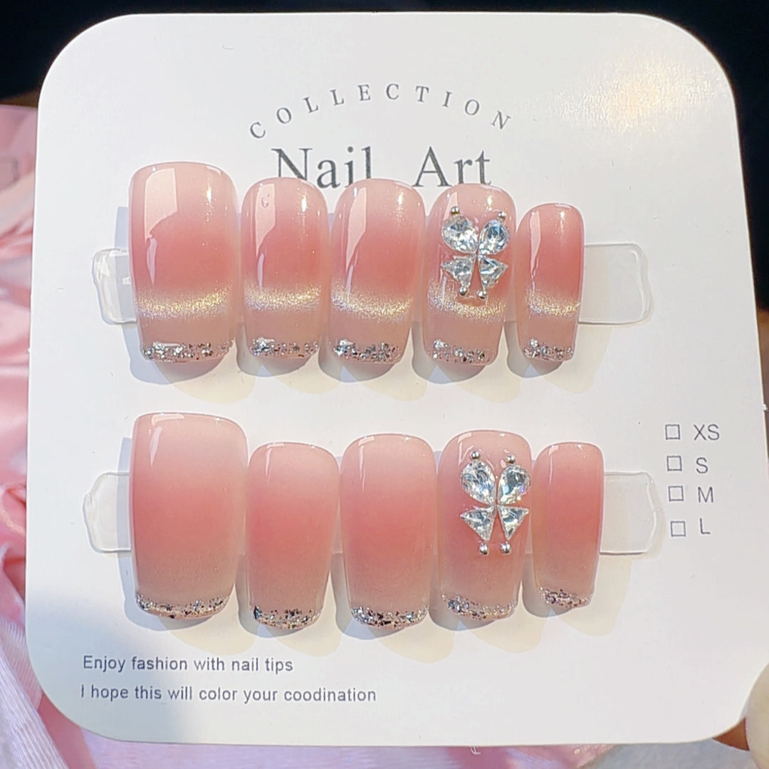 Glamorous Decorative Press-On Nails Stornfield