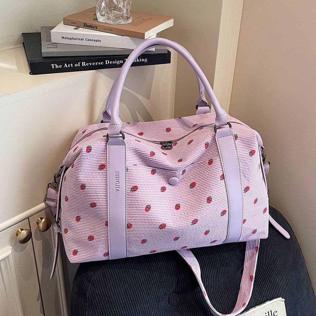 Stylish Quilted Weekend Duffle Bag Stornfield