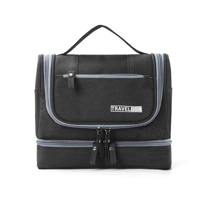 Travel toiletry bag with multiple compartments and practical organization Stornfield