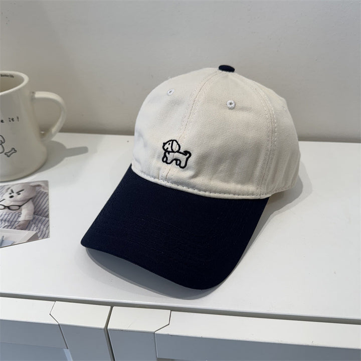 Men's Casual Dog-Embroidered Cap Stornfield