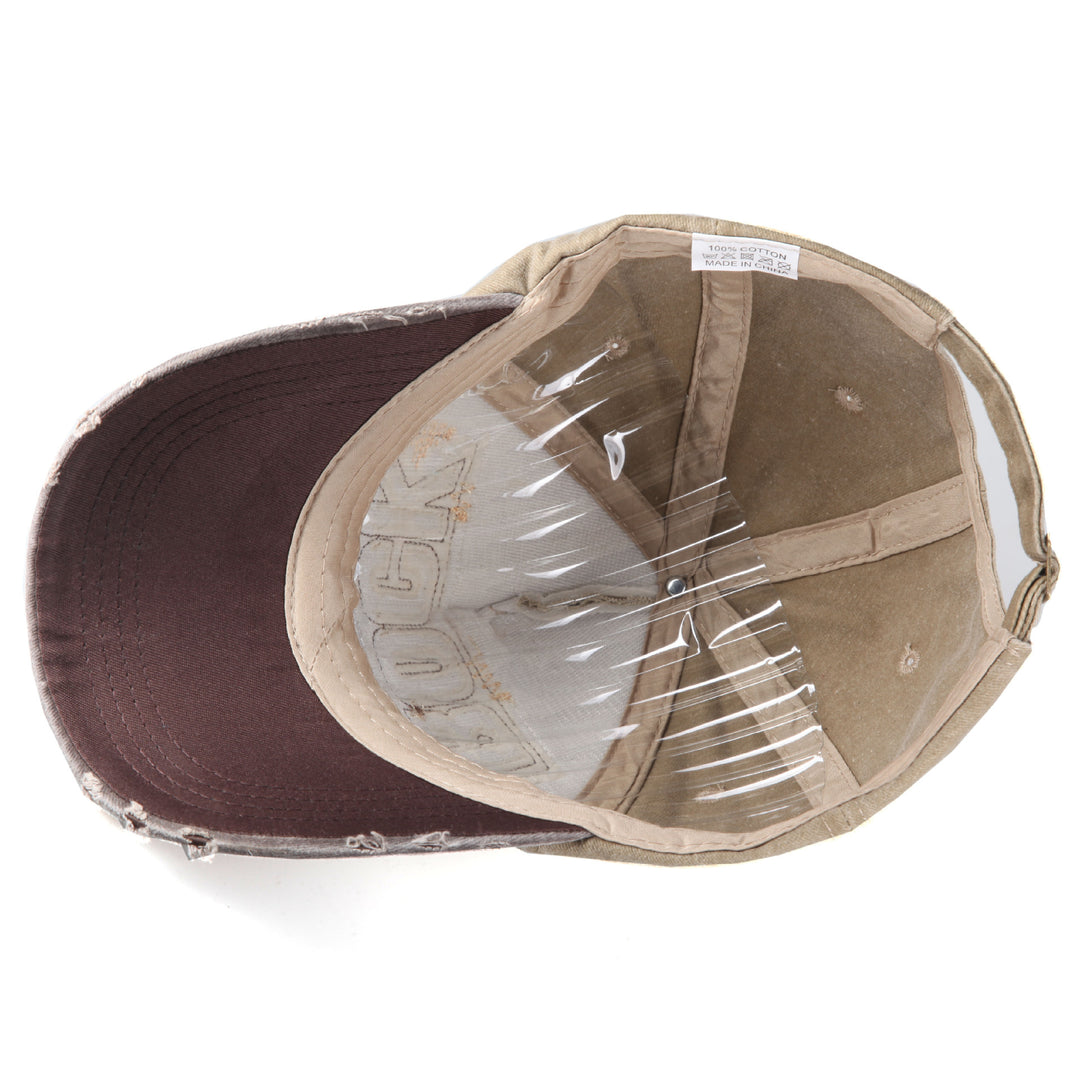 Men's Distressed Graphic Adjustable Baseball Cap Stornfield