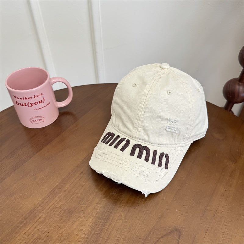 Women's Distressed Graphic Baseball Cap Stornfield