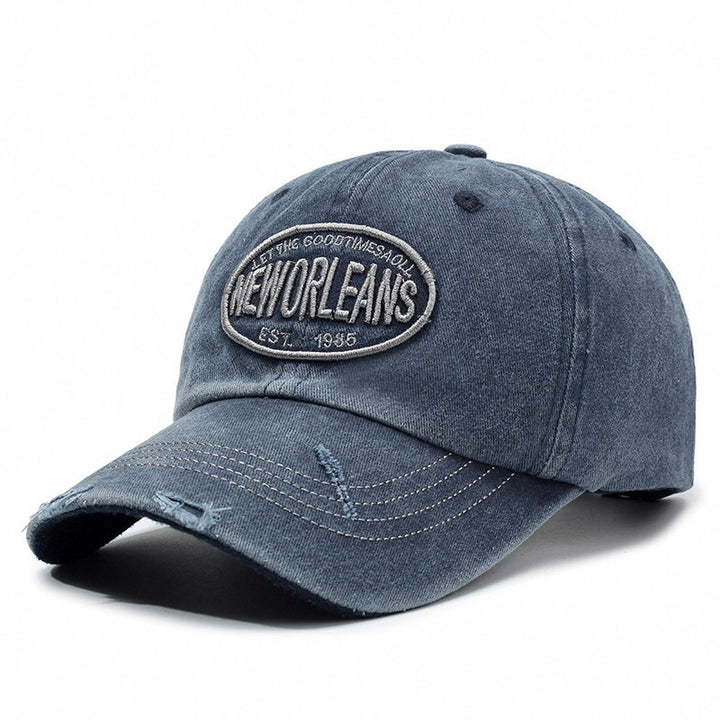 Women's Distressed Cotton Baseball Cap Stornfield 1784083760