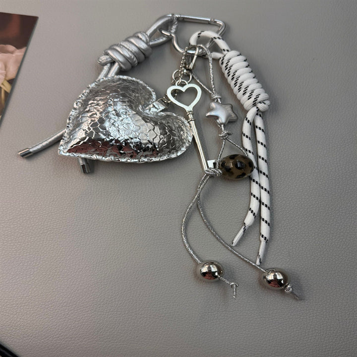 Heart-Shaped Metal Keychain Stornfield