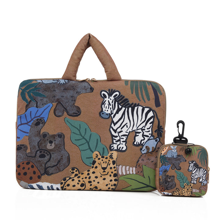 Stylish laptop cover with cute dog design Stornfield