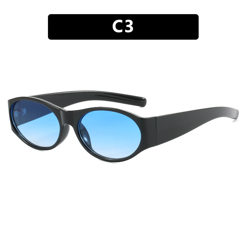 Women's fashionable sunglasses with elegant, oval design and UV protection Stornfield