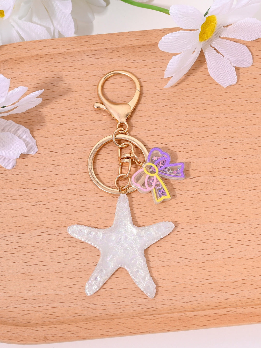 Keychain with Maritime Star Motif Stornfield