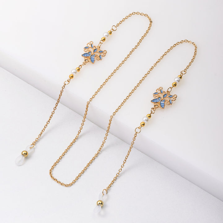 Delicate Floral Eyewear Chain Stornfield