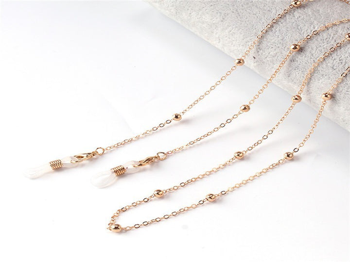 Silver Beaded Eyewear Chain Stornfield