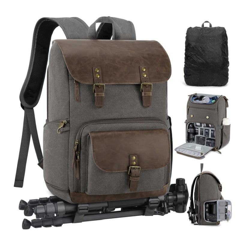 Multifunctional backpack with camera equipment compartments Stornfield