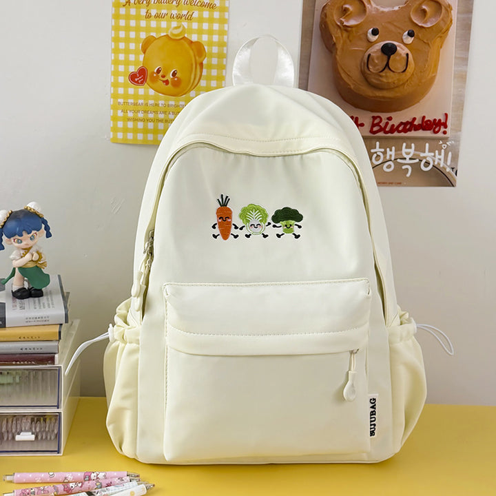Casual Animated Vegetable-Themed Backpack Stornfield