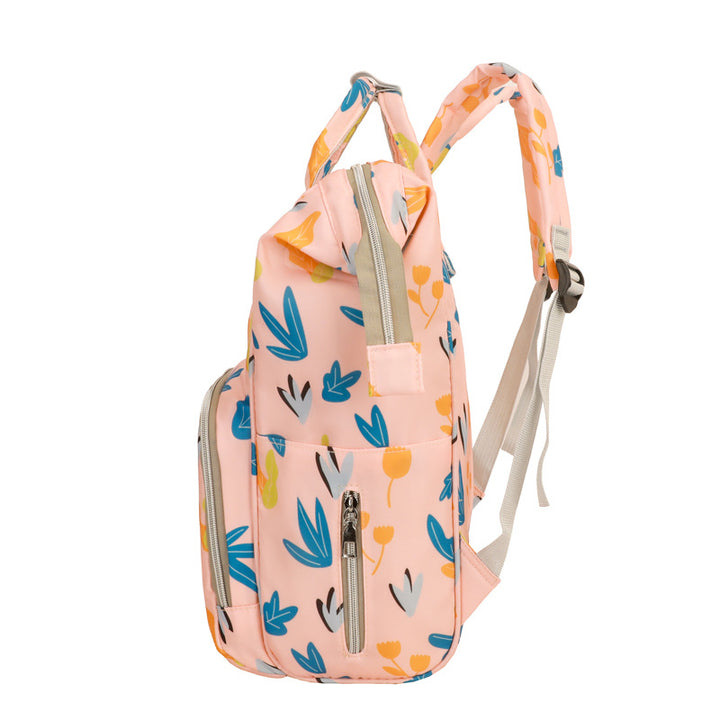 Stylish Floral Print Backpack Stornfield