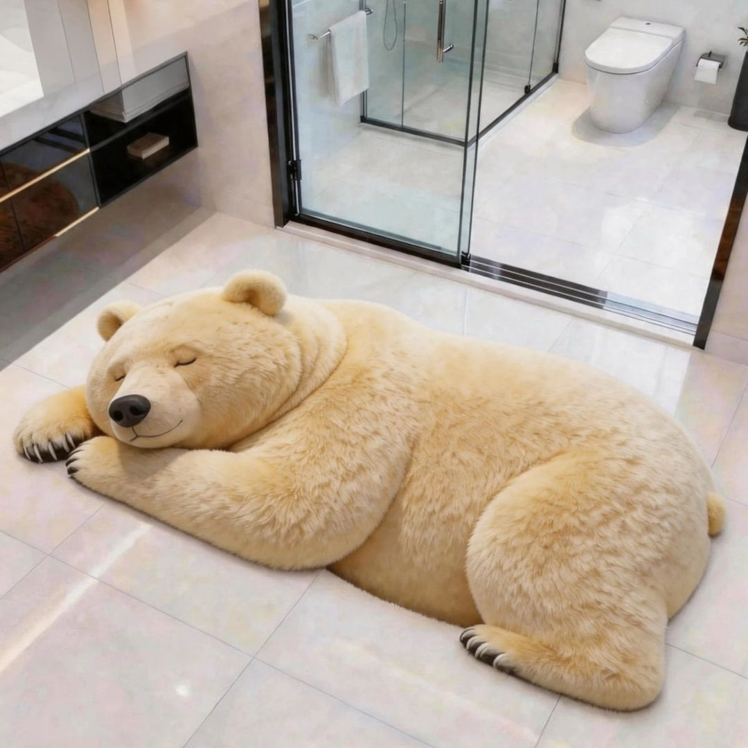 Cute Dog Shaped Bath Mat