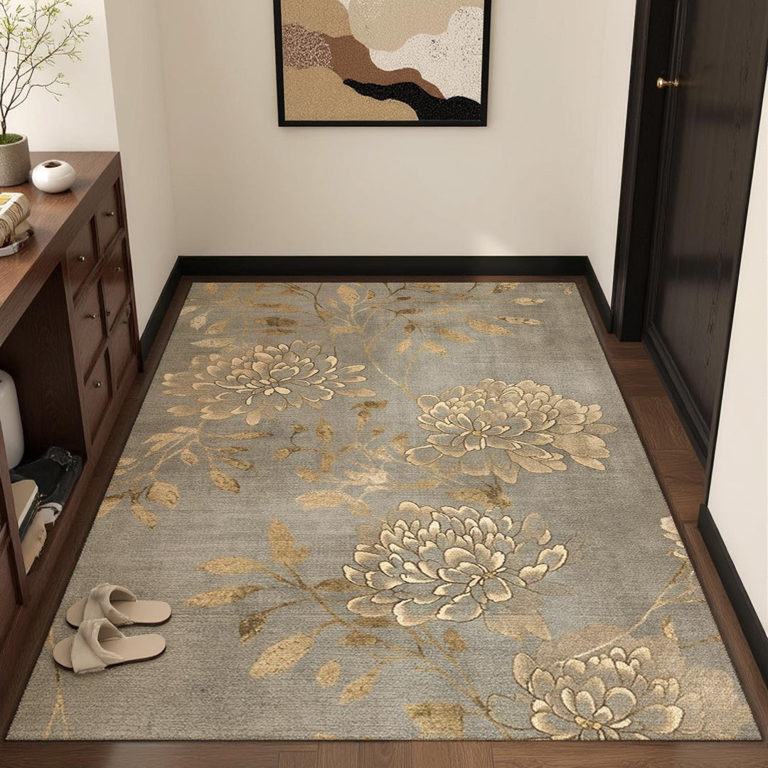 Elegant Floral Area Rug