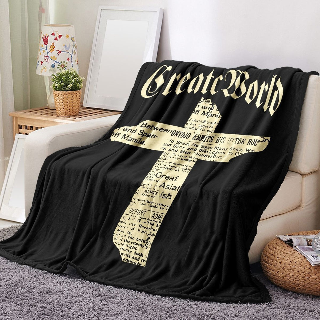 Graphic Novelty Fleece Blanket