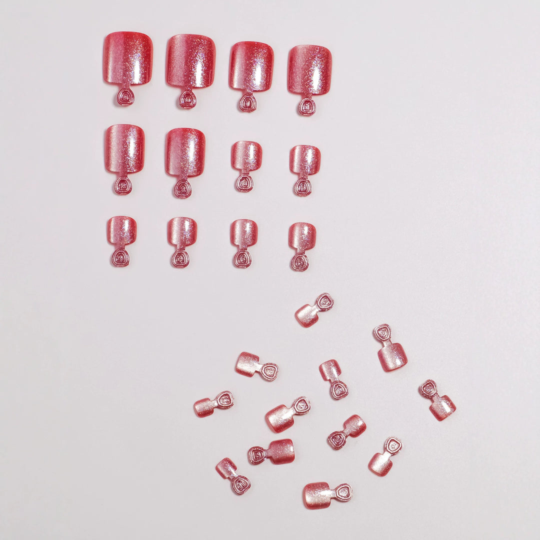 Decorative Glitter Press-On Nail Set Stornfield