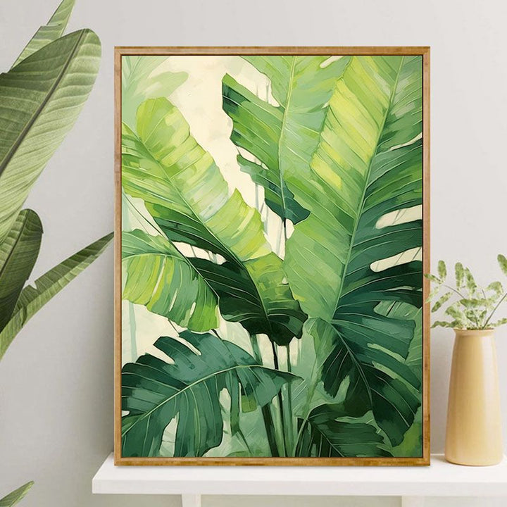 Tropical Leaf Canvas Artwork Stornfield