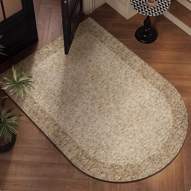 Braided Natural Fiber Entryway Mat for Home